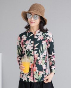 [YY-SW023] 소피플라워래쉬가드