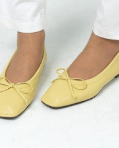 스퀘어리본플랫슈즈 YY-SH332