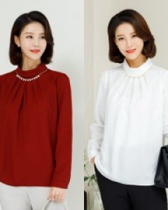 TBB2018 세느핀턱블라우스