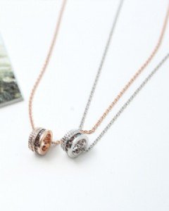 YY-AC373 쉐로니큐빅목걸이