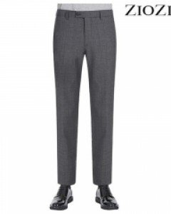 [지오지아] 체크 투버튼 모혼방 정장 팬츠(AAW1SP1204)