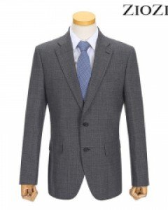 [지오지아] 체크패턴 투버튼 정장 자켓(ACW1SB1102)