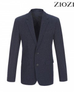 [지오지아] 멜란지 자가드 싱글자켓(AAX1KG1601)