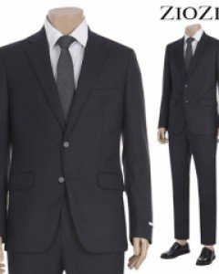 [지오지아] 멜란지 네이비 데일리 정장세트 I (ABY3SB1201_ABY3SP1201)