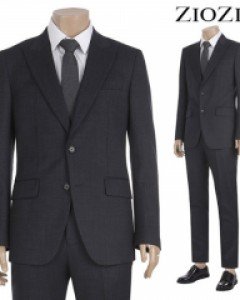 [지오지아] 모혼방 피크드라펠 정장세트 (AAY3SB1405_AAY3SP1405)