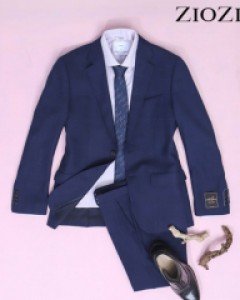 [지오지아] 캐시혼방 멀티체크 정장세트 (AAY3SB1403_AAY3SP1403)