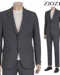 [지오지아] 모혼방 스판 체크 정장세트 (AAY3SB1302_AAY3SP1302)