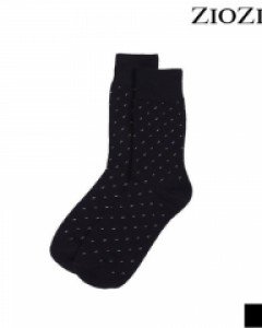 [지오지아] 핀도트 변형패턴 장목 양말 (ABY5AY1103)