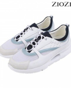 [지오지아] 멀티컬러 배색 소가죽 스니커즈 (AAY5AS1332)