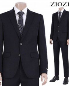 [지오지아] 슬림핏 모혼방 네이비 데일리 정장세트 (ADY5SB1941_ADY5SP1941_DNV)