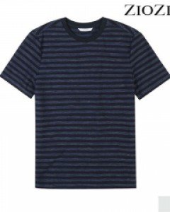 [지오지아] 허리 라인 포인트 단가라 반팔티셔츠 I (ABY2TR1122)