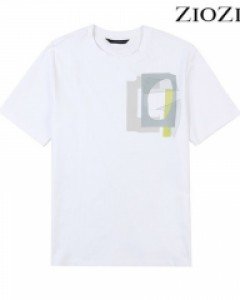 [지오지아] 자수 패턴 반팔티셔츠 I (AAY2TR1102)