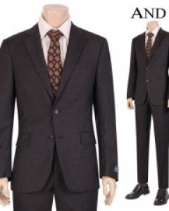 [ANDZ by ZIOZIA] 울소재 그레이 솔리드 정장세트 (BZY4SB1192_BZY4SP1192)