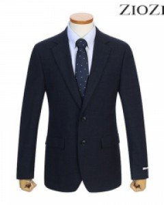 [지오지아] [V]톤온톤 윈도우 체크 레귤러 정장자켓 I (ABY4SB1202_NV)