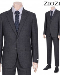 [지오지아] 글렌 체크 레귤러 정장세트 I (ABY4SB1205_ABY4SP1205_CGR)