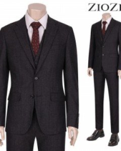 [지오지아] 캐시미어 혼방 슬림 정장세트 (AAY4SB1403_AAY4SP1403_CGR)