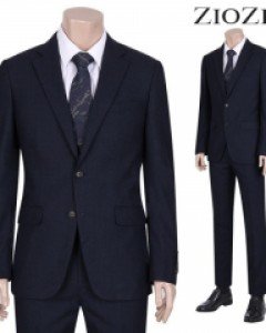 [지오지아] 네이비 캐시미어 혼방 2-WAY 정장세트 I (AAY4SB1401_AAY4SP1401_DNV)