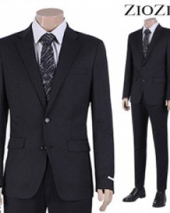 [지오지아] 싱글 멜란지 네이비 데일리 정장세트 (ABX4SB1208_ABX4SP1208)