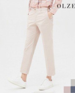 [LAST ONE][올젠] 페이퍼 터치 면 스판 치노 팬츠 (ZOA2PP1302)