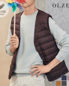 [올젠] 뉴테라 에어 구스 경량베스트 (ZAA4VP1301)