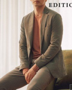 [에디션] 조직변형 코듀로이 캐주얼 자켓 (NEA4KG1651)
