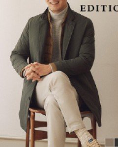 [LAST ONE][에디션] 내피 탈부착 스탠카라 맥코트 (NEA4CG1601)