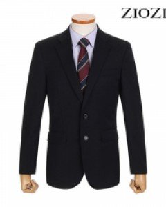 [지오지아] 슬림 블랙 변형조직 데일리 정장자켓 (ABZ5SB1201_BK)