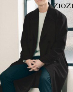 [지오지아] 세미오버핏 더블 트렌치코트 (AEB1CB1102)