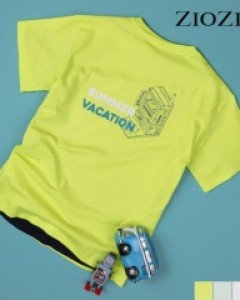 [지오지아] 썸머 오버핏 그래픽 반팔 티셔츠 B (AEB2TR1181_B)