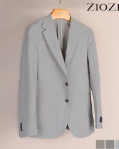 [지오지아] 멜란지 스트레치 캐주얼 셋업 자켓 (AAB2KG1604)