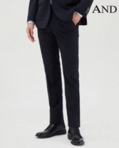 [C][ANDZ by ZIOZIA] 네이비 솔리드 정장팬츠 (BZA5SP1201)