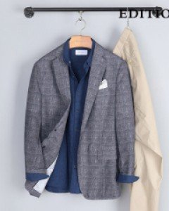 [S][에디션] 멀티 하운드투스 프린트 자켓 (NEA2KG1903)