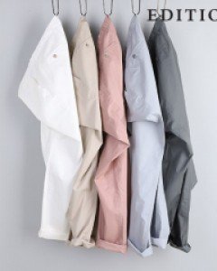 [한정수량][에디션] 솔리드 데일리 치노 팬츠 (NEA2PP1901)