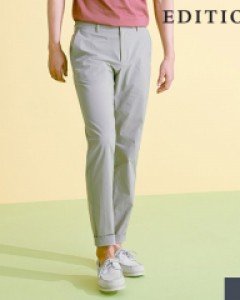 [LAST ONE][에디션] 내추럴 가먼트 워싱 캐주얼 팬츠 (NEA2PP1653)