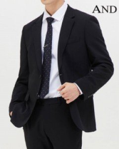 [LAST ONE][ANDZ by ZIOZIA] 블랙 매트 조직 쿨맥스 정장자켓 (BZA2SB1201)