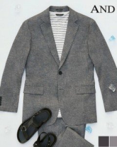 [ANDZ by ZIOZIA] 마이크로 패턴 캐주얼 자켓 (BLA2KG1051)