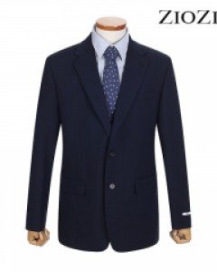 [지오지아] 컴포트 네이비 글렌체크 데일리 정장자켓 (ACA2SB1204)