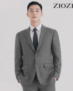 [지오지아] [LAST SIZE 95]쿨맥스 그레이 스트레치 무빙 정장자켓 (AAA2SB1304)