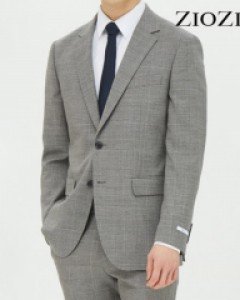 [지오지아] 레귤러 글랜체크 데일리 정장자켓 (ABB2SB1202)