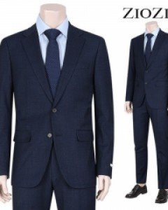 [지오지아] 슬림 네이비 데일리 미라클 정장세트 (ABB2SB1201_ABB2SP1201_MNV)