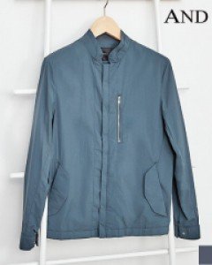 [ANDZ by ZIOZIA] 가슴 포켓 썸머 블루종 점퍼 (BLZ2JJ1001)