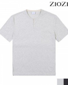 [지오지아] [LAST ONE]ICE 넥변형 반팔 티셔츠 II (ADA2TR1956)