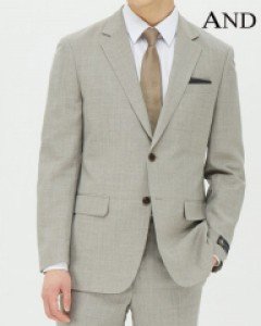 [ANDZ by ZIOZIA] 브라운 이모션 임팩트 슬림 정장자켓 (BZB2SB1302)
