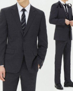 [ANDZ by ZIOZIA] 그레이 이모션 임팩트 정장세트 (BZB2SB1102_BZB2SP1102_GR)