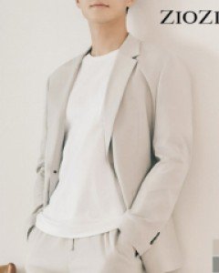 [지오지아] 코튼 혼방 스트레치 썸머 자켓 (ABB2KG1101)