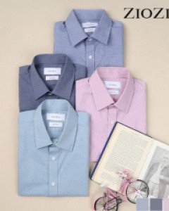 [S][지오지아] 멜란지 스트레치 드레스 반팔 셔츠 A (ABB2WD1202_A)