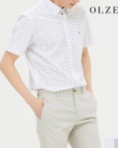 [올젠] 데일리 반팔 드레스셔츠 (ZOA2WD1302)