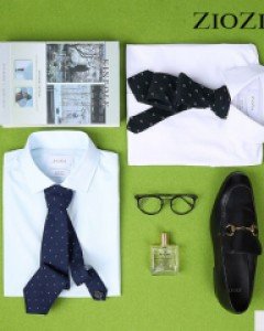 [LAST ONE][지오지아] 세미와이드 카라 드레스 반팔 셔츠 B (ABB2WD1201_B)