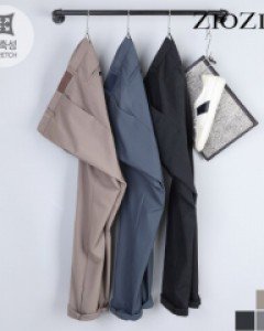 [지오지아] 신축성 허리밴딩 데일리 슬랙스 (ABA5PP1101)
