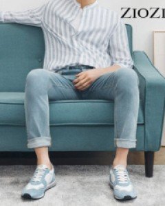 [지오지아] 슬림 크롭 라이트 터키 데님팬츠 (ABA5DP1123)